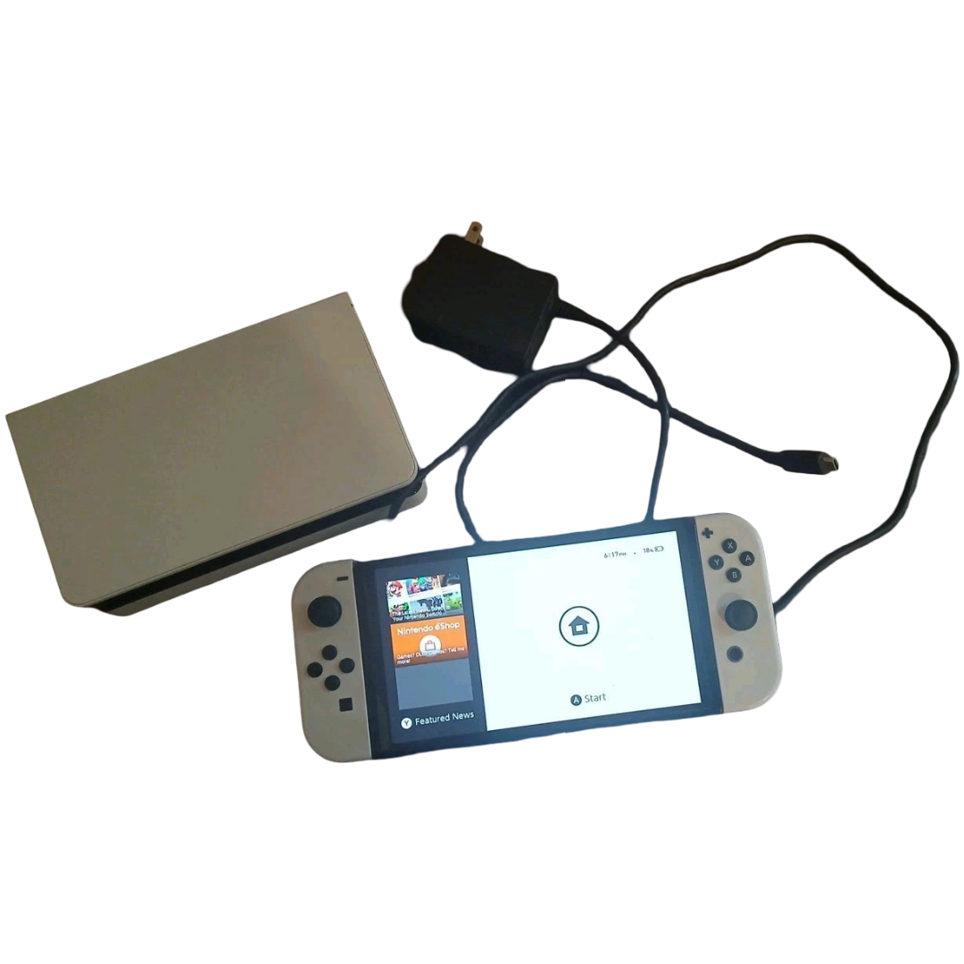 Nintendo Switch OLED with White Joy-Cons (Refurbished)