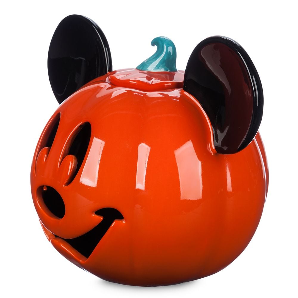 Disney Parks Votive Candle Holder Halloween Mickey Jack O' Lantern Pumpkin
