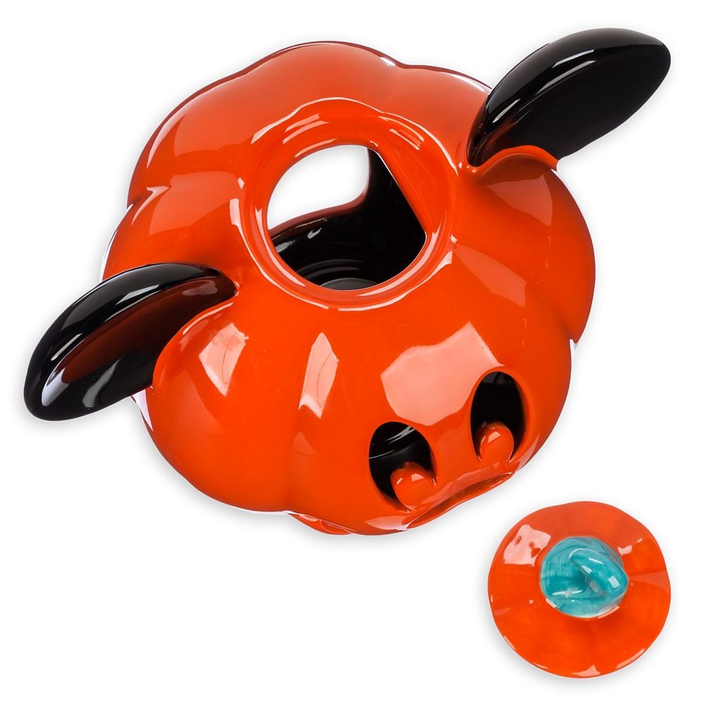 Disney Parks Votive Candle Holder Halloween Mickey Jack O' Lantern Pumpkin