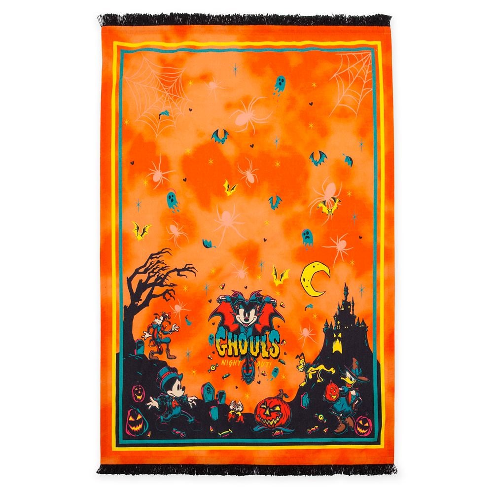 Disney Parks Halloween Mickey And Friends Ghouls Night Out! Kitchen Towel