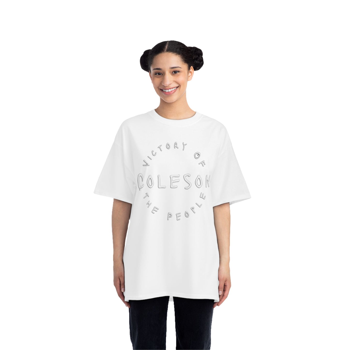 COLESON Victory Of The People T-shirt-Conscious Hip Hop, Music, Spiritual, Indy, Unisex Tee, Garment-Dyed Shirt, Vintage Style, Unique Gift, COLESON Merch
