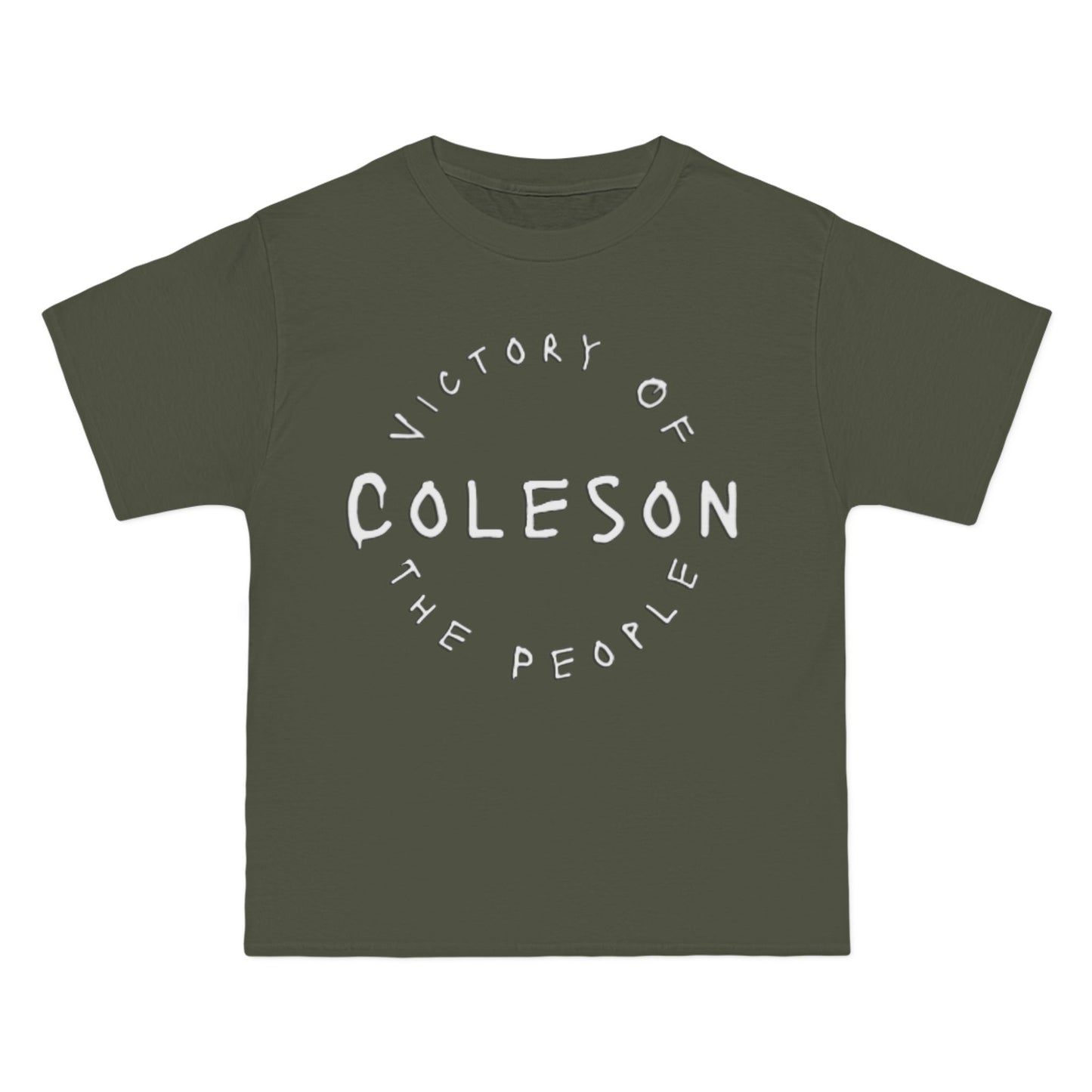 COLESON Victory Of The People T-shirt-Conscious Hip Hop, Music, Spiritual, Indy, Unisex Tee, Garment-Dyed Shirt, Vintage Style, Unique Gift, COLESON Merch