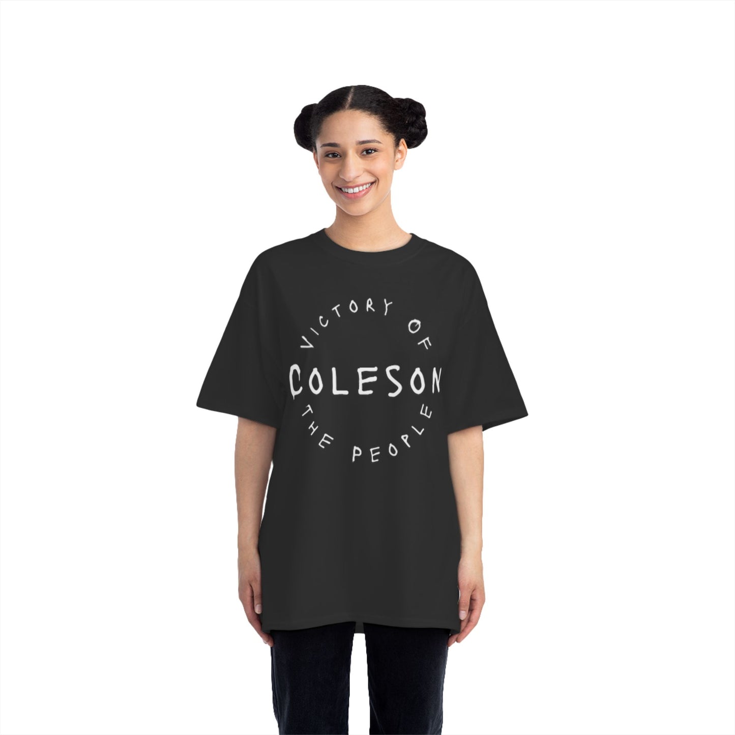 COLESON Victory Of The People T-shirt-Conscious Hip Hop, Music, Spiritual, Indy, Unisex Tee, Garment-Dyed Shirt, Vintage Style, Unique Gift, COLESON Merch