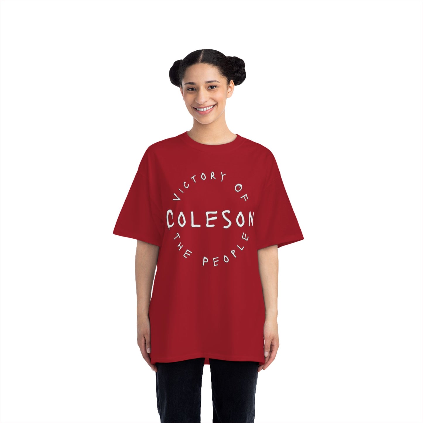 COLESON Victory Of The People T-shirt-Conscious Hip Hop, Music, Spiritual, Indy, Unisex Tee, Garment-Dyed Shirt, Vintage Style, Unique Gift, COLESON Merch