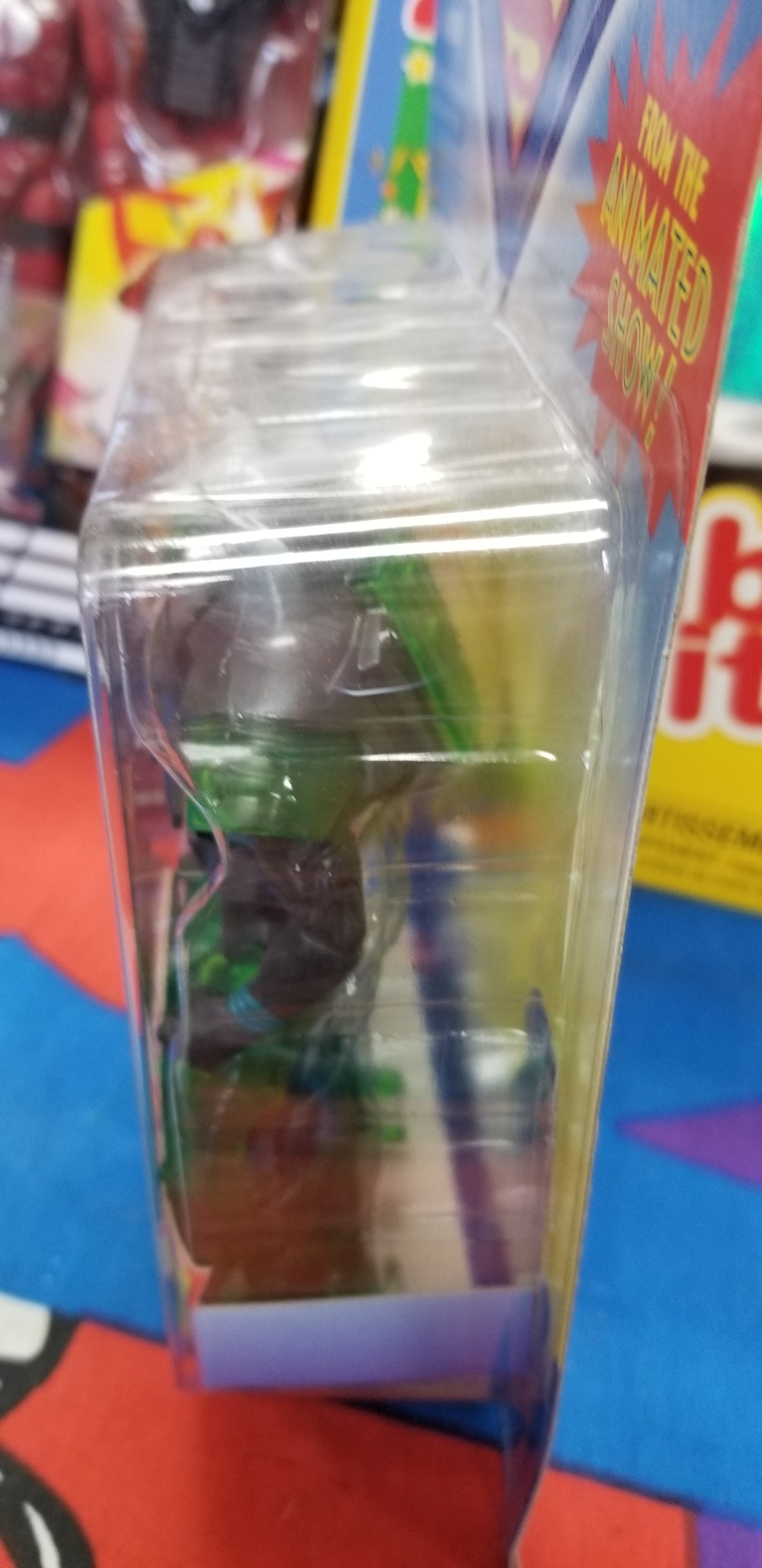 Kenner DC Comics Superman The Animated Series Lex Luthor with Kryptonite Armor and Launcher