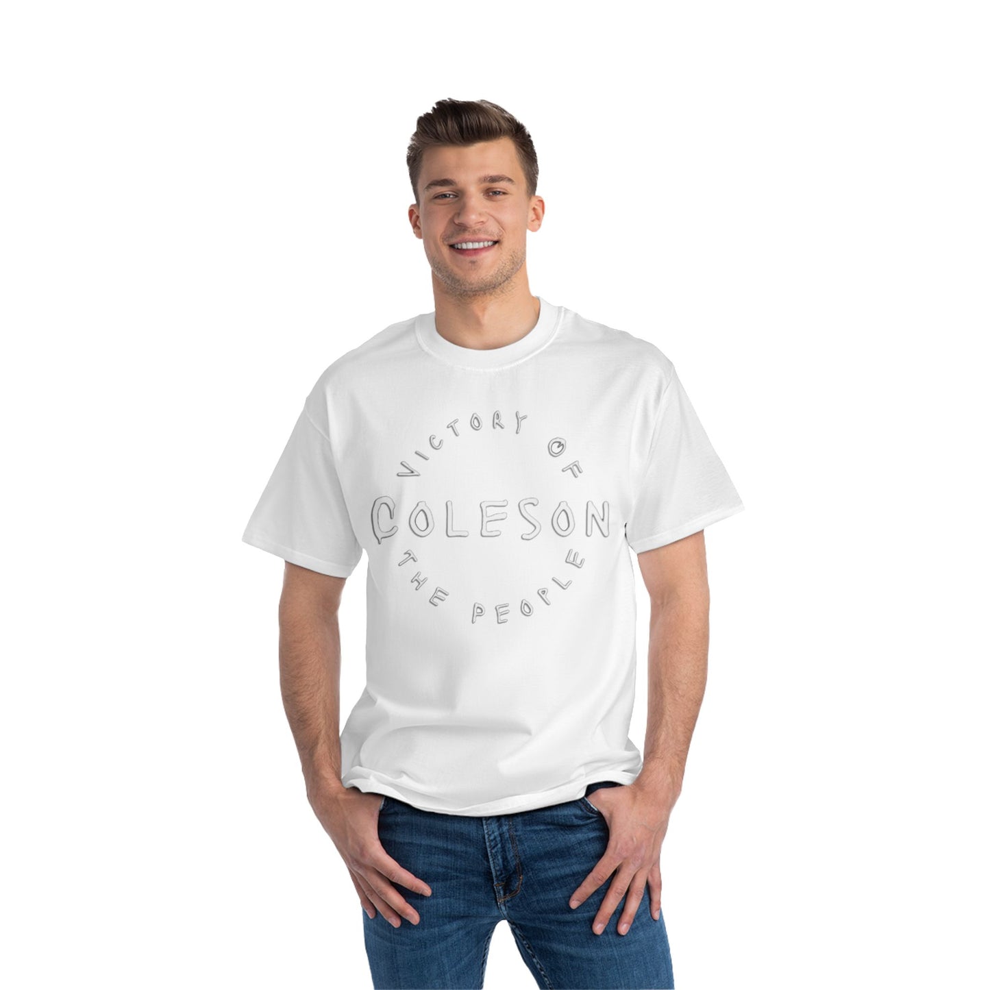 COLESON Victory Of The People T-shirt-Conscious Hip Hop, Music, Spiritual, Indy, Unisex Tee, Garment-Dyed Shirt, Vintage Style, Unique Gift, COLESON Merch