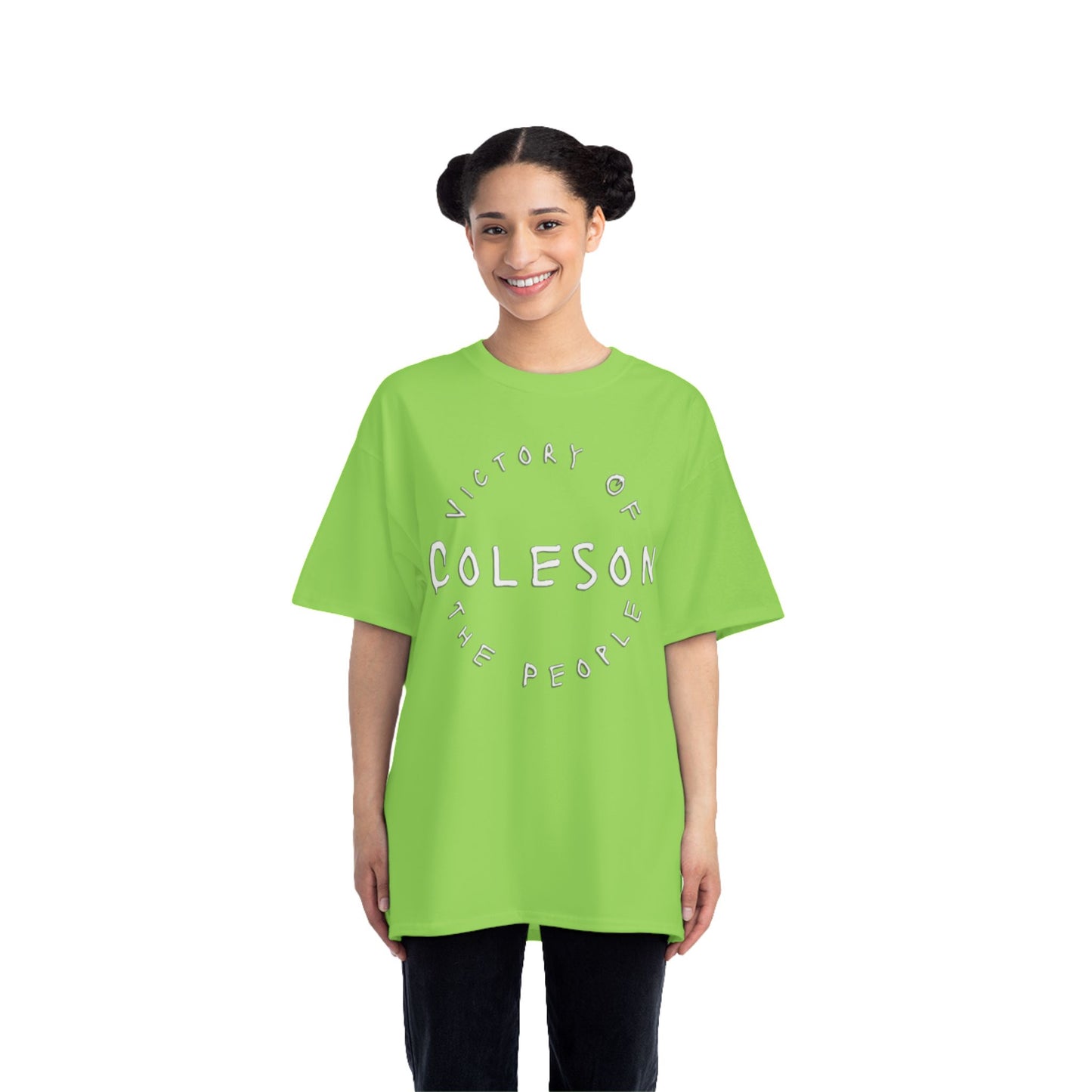 COLESON Victory Of The People T-shirt-Conscious Hip Hop, Music, Spiritual, Indy, Unisex Tee, Garment-Dyed Shirt, Vintage Style, Unique Gift, COLESON Merch