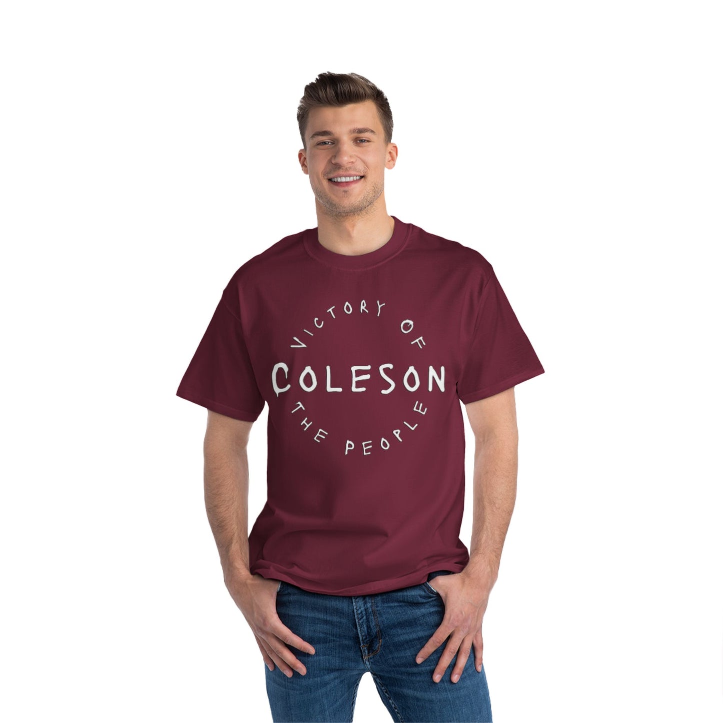COLESON Victory Of The People T-shirt-Conscious Hip Hop, Music, Spiritual, Indy, Unisex Tee, Garment-Dyed Shirt, Vintage Style, Unique Gift, COLESON Merch