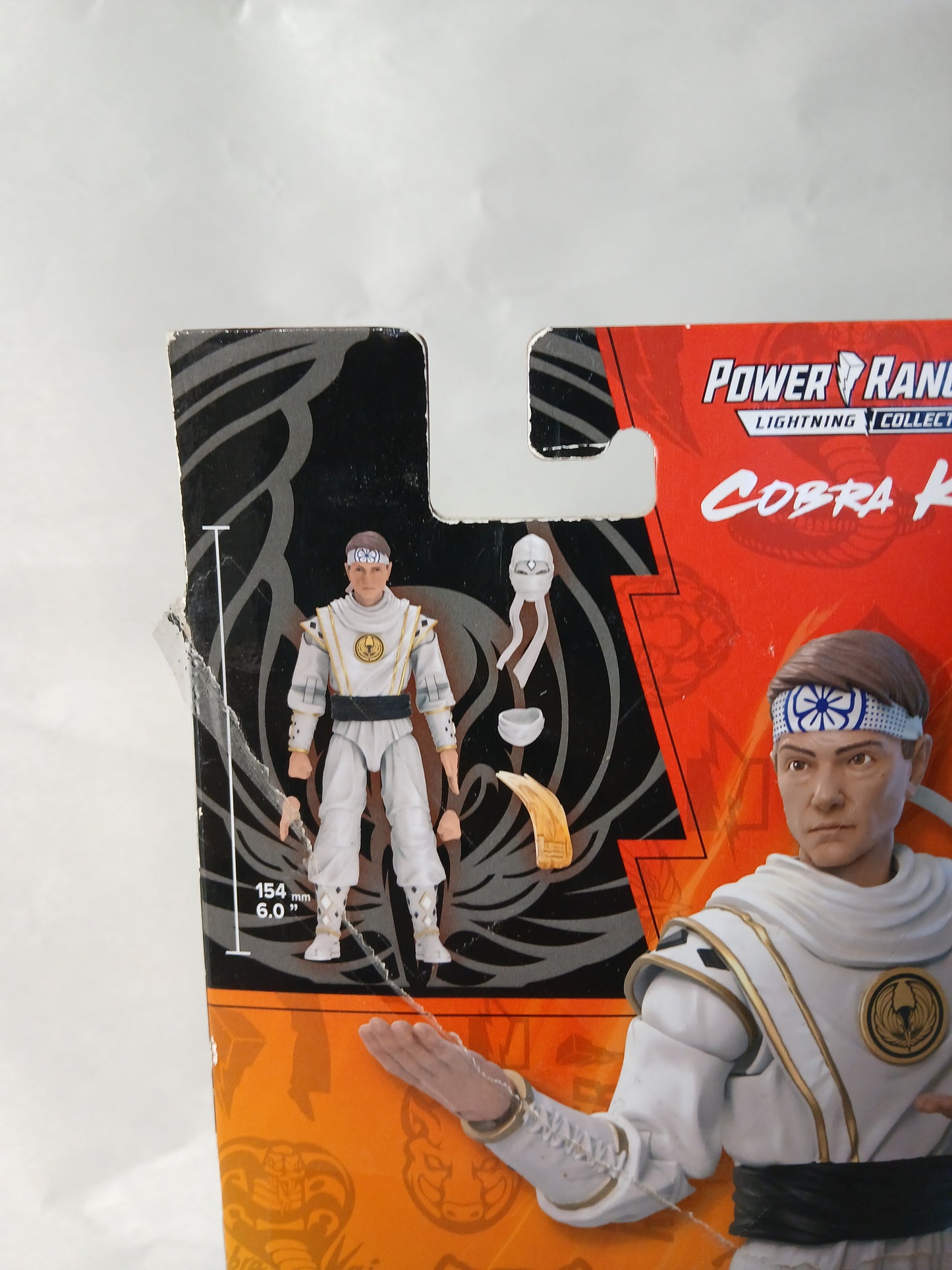 Power Rangers And Cobrai Kai Lightning Collection Morphed Daniel Larusso White Ranger!