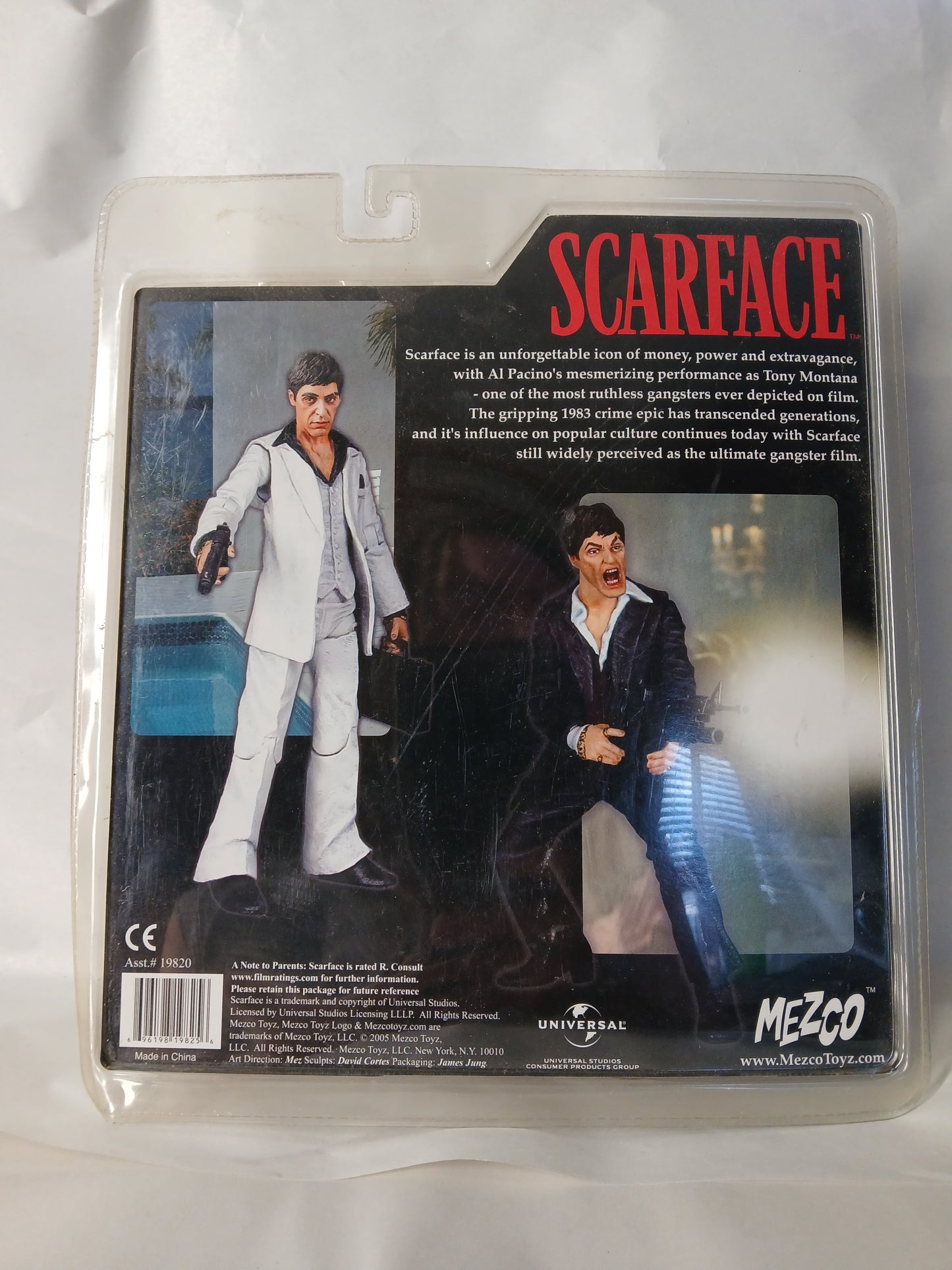 Mezco Scarface The Player Action Figure!
