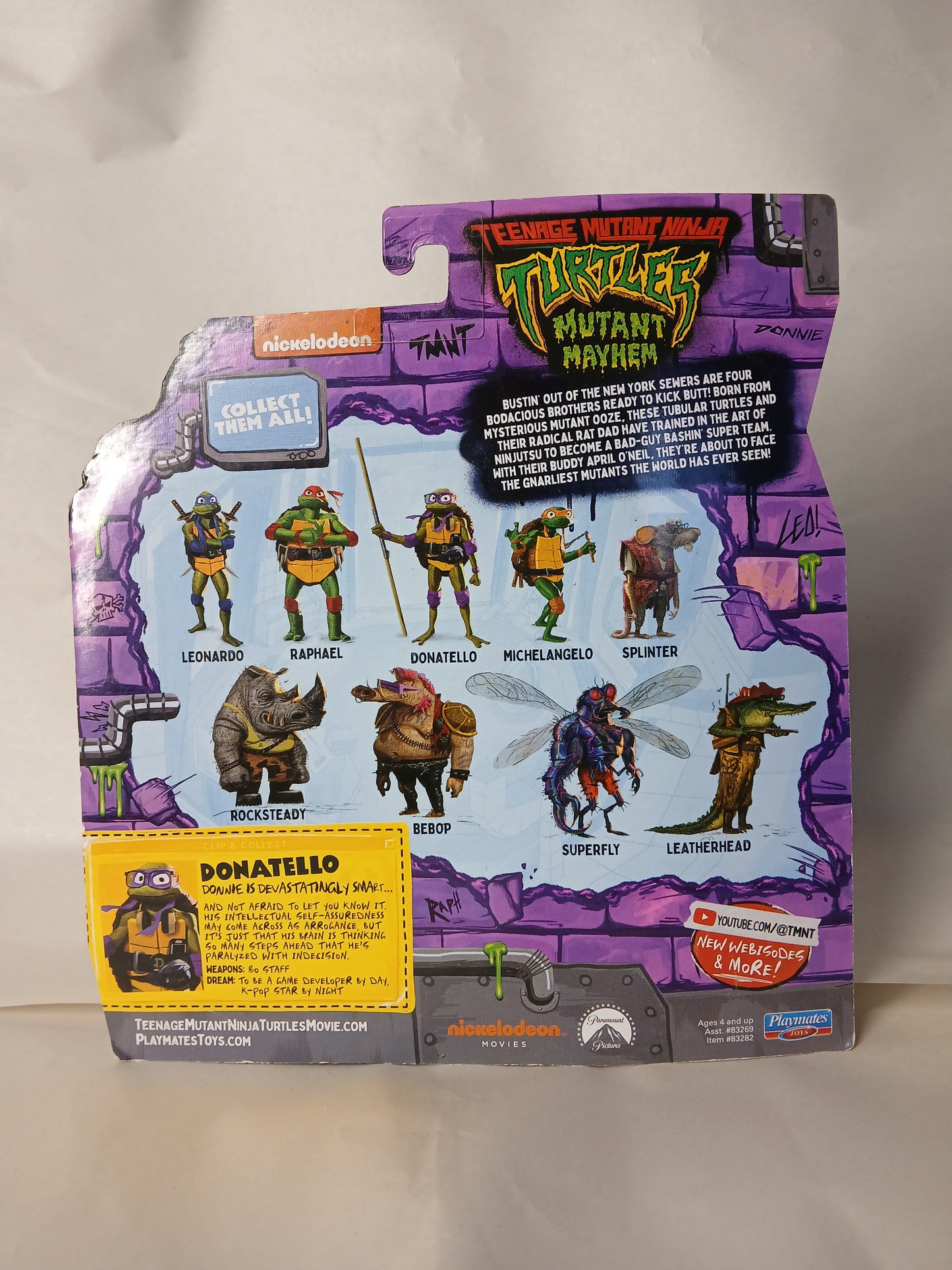 Teenage Mutant Ninja Turtles Mutant Mayhem Donatello The Brains!