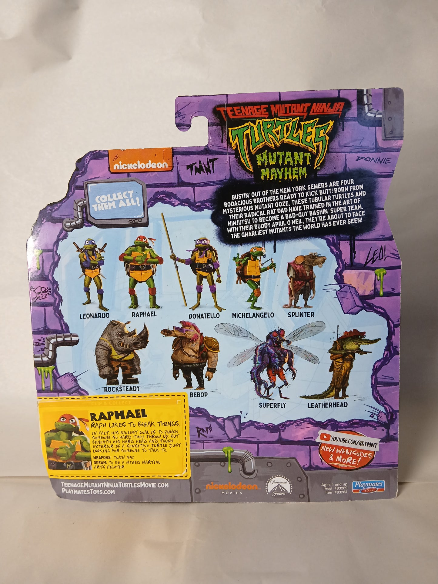 Teenage Mutant Ninja Turtles Mutant Mayhem Raphael The Angry One!