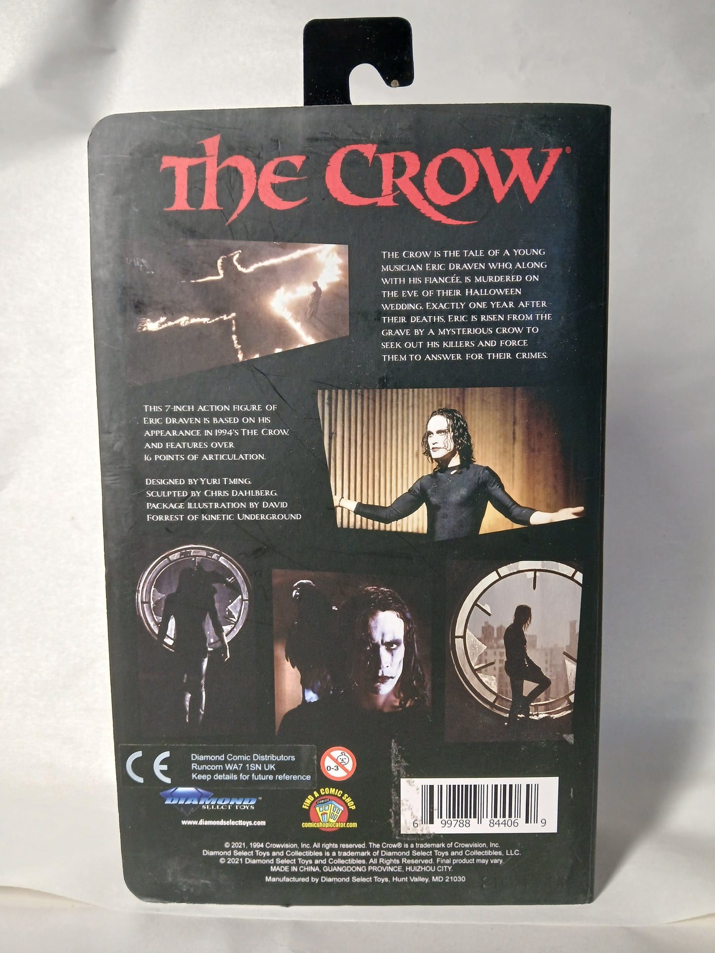 Diamond Select Walmart Exclusive The Crow Action Figure!