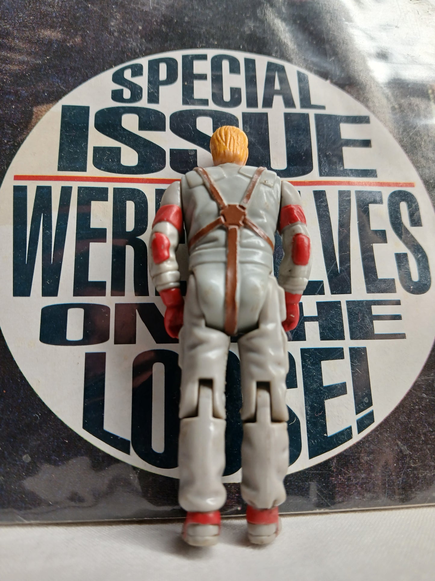 Kenner M.A.S.K. Series 1 Thunderhawk: Matt Tracker with no mask!