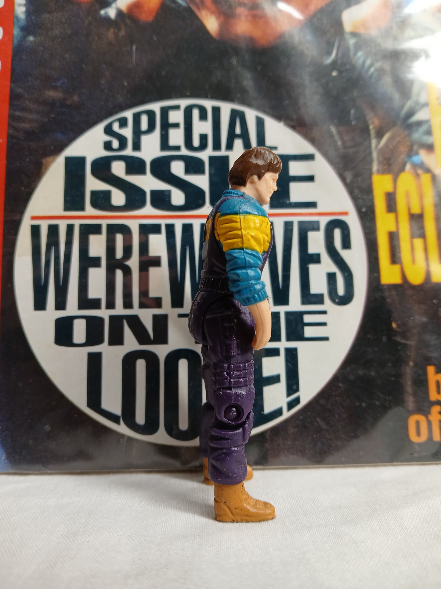 Kenner M.A.S.K. Series 2 Volcano: Jacques Lafleur with no mask!