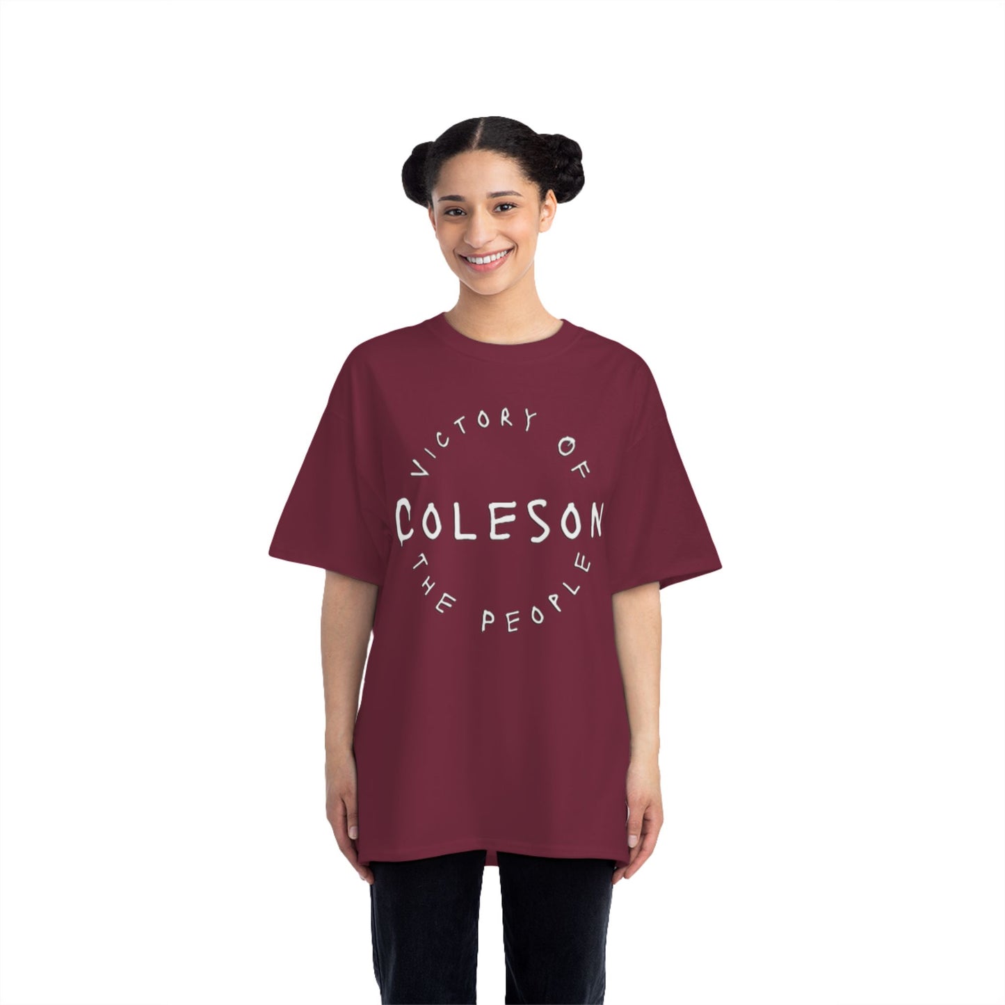 COLESON Victory Of The People T-shirt-Conscious Hip Hop, Music, Spiritual, Indy, Unisex Tee, Garment-Dyed Shirt, Vintage Style, Unique Gift, COLESON Merch