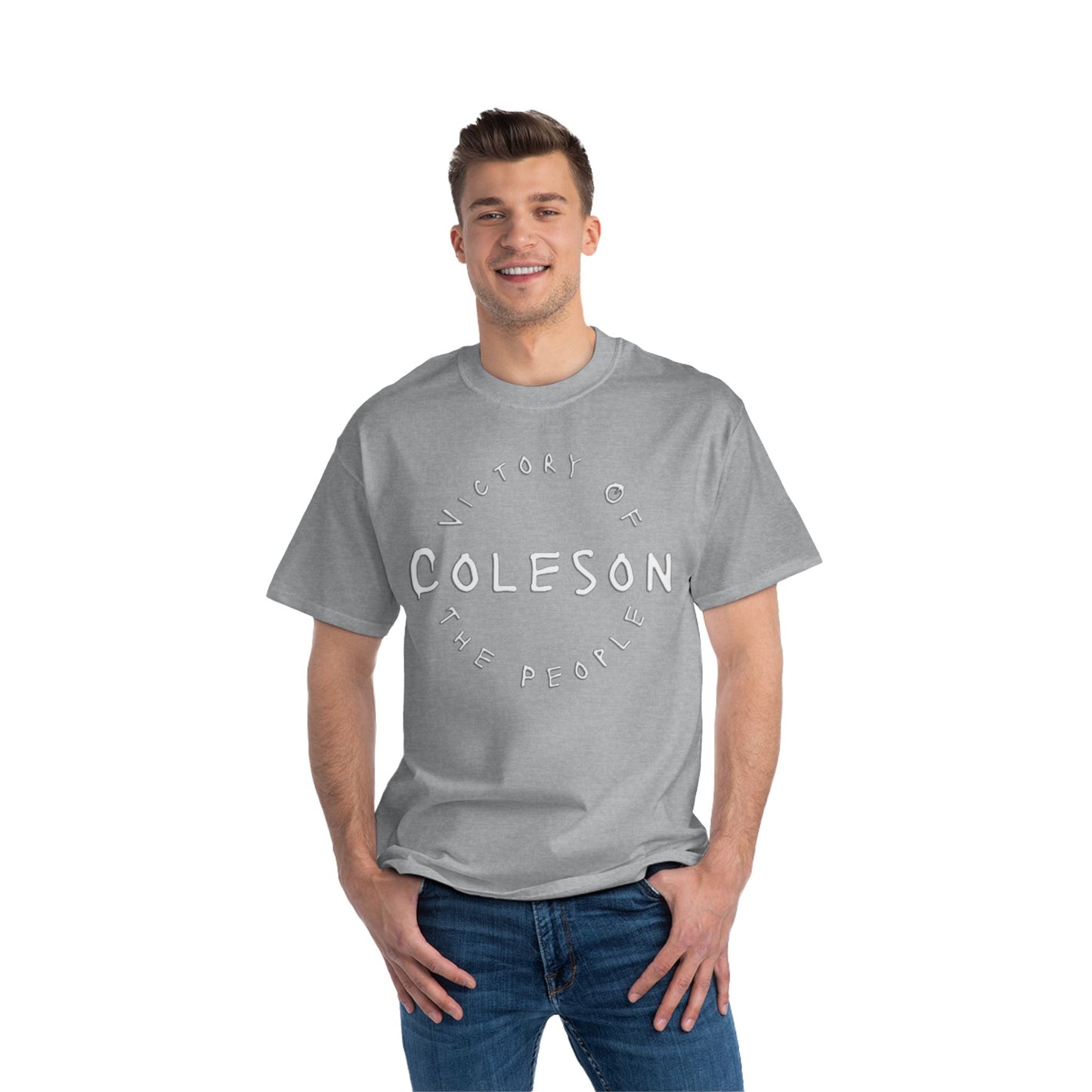 COLESON Victory Of The People T-shirt-Conscious Hip Hop, Music, Spiritual, Indy, Unisex Tee, Garment-Dyed Shirt, Vintage Style, Unique Gift, COLESON Merch