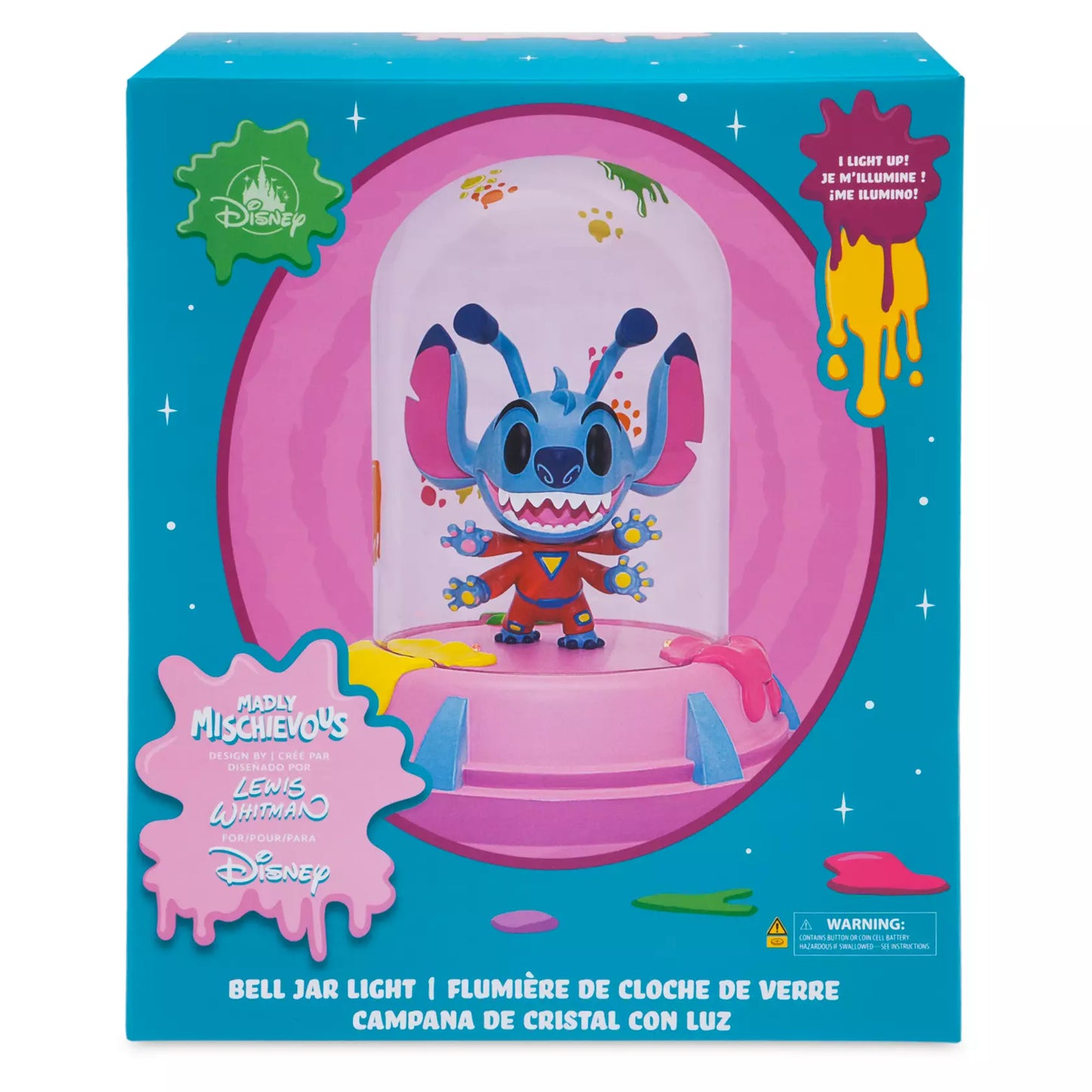 Disney Stitch Madly Mischievous Light-Up Figure by Lewis Whitman