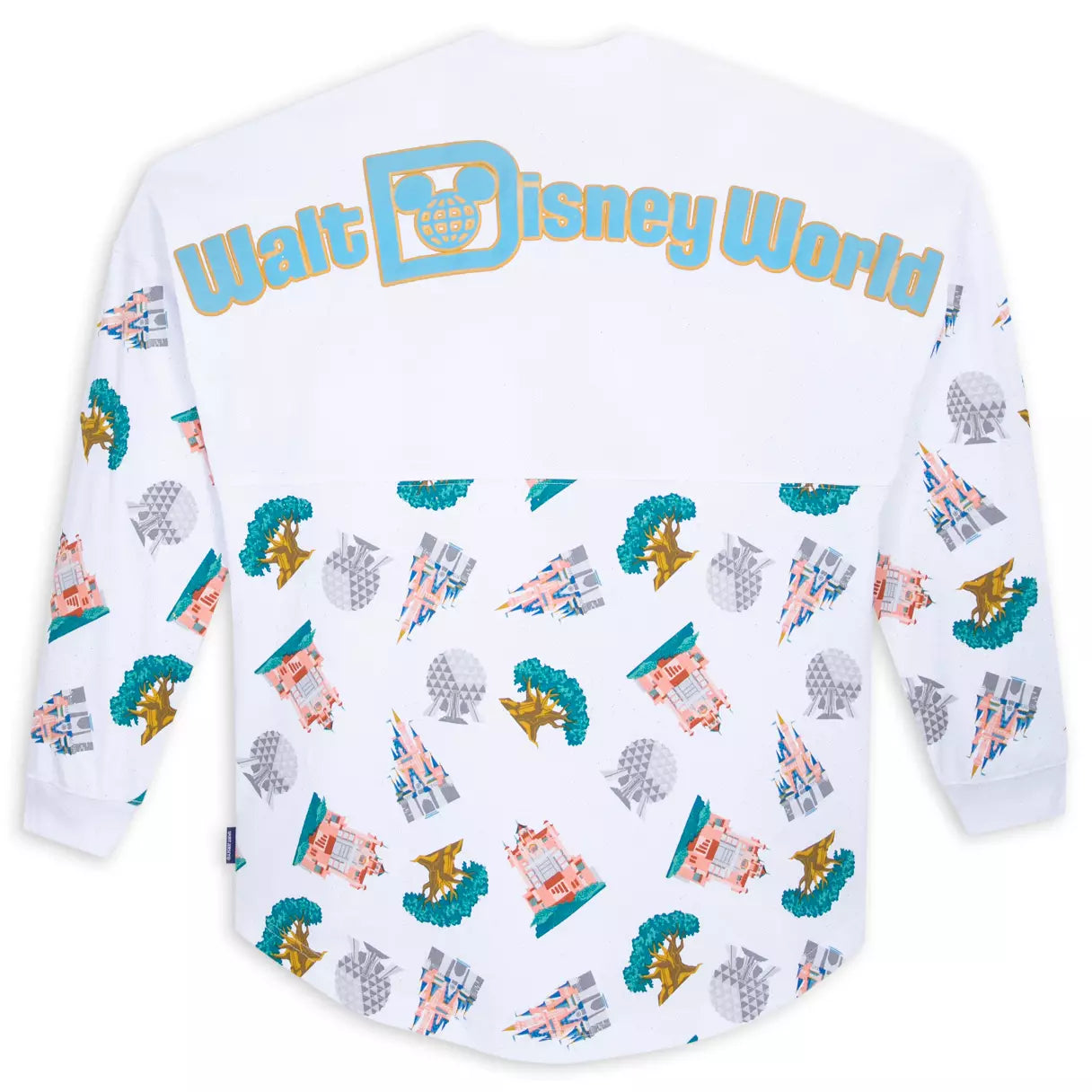 2024 Disney Parks Walt Disney World Park Icons AOP Spirit Jersey XS-XXL