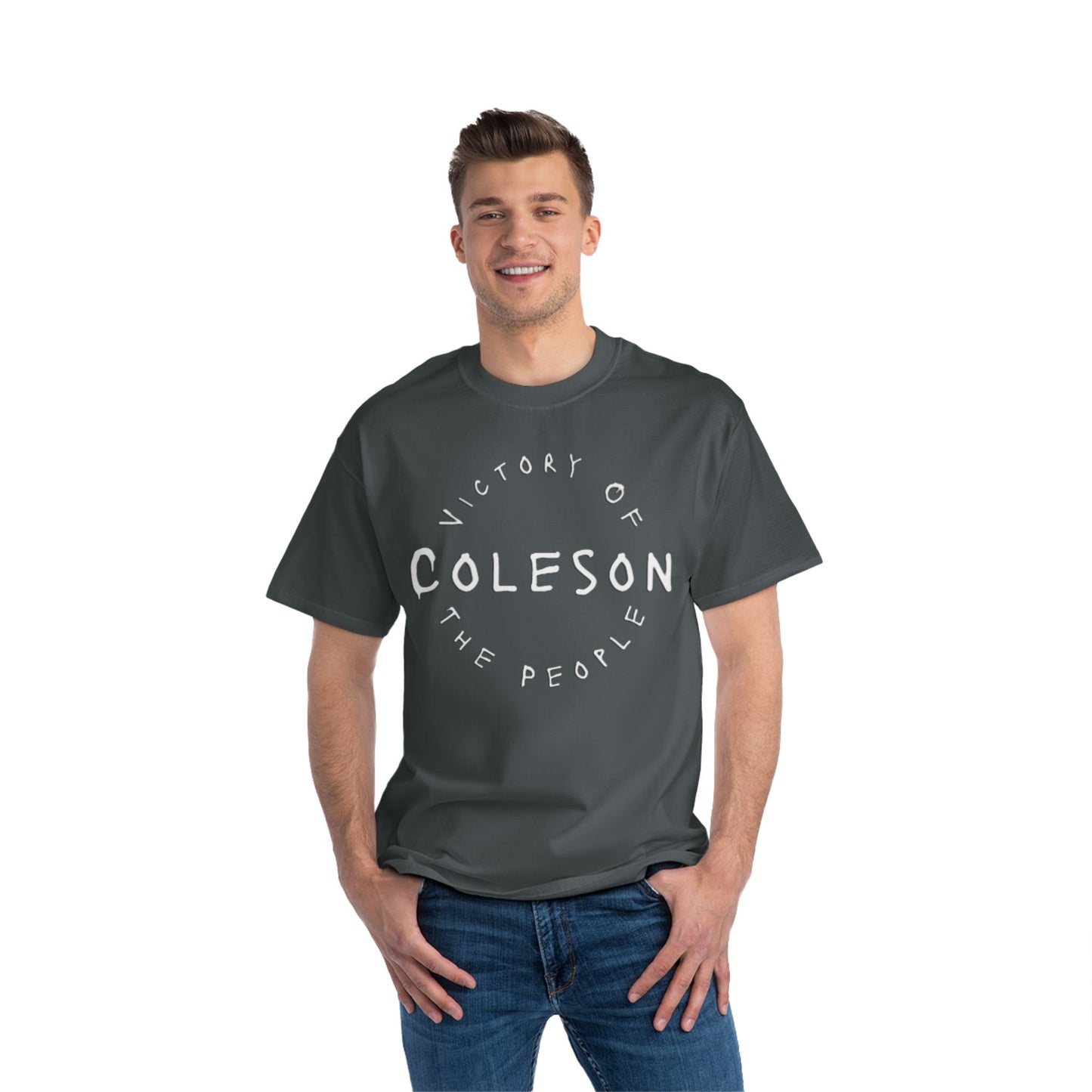 COLESON Victory Of The People T-shirt-Conscious Hip Hop, Music, Spiritual, Indy, Unisex Tee, Garment-Dyed Shirt, Vintage Style, Unique Gift, COLESON Merch