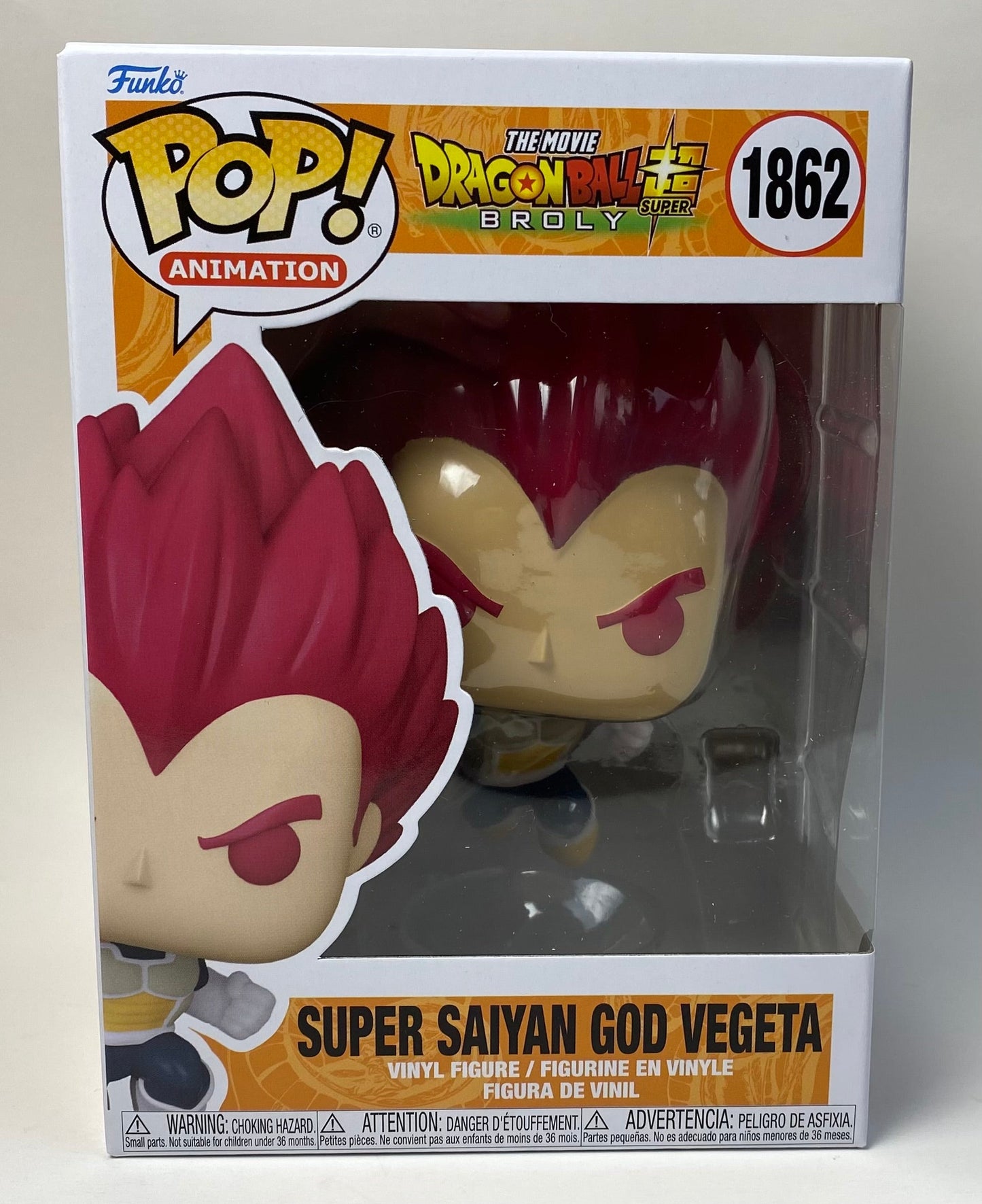 Funko Pop! - Dragon Ball Super : Broly - Super Saiyan God Vegeta (#1862)