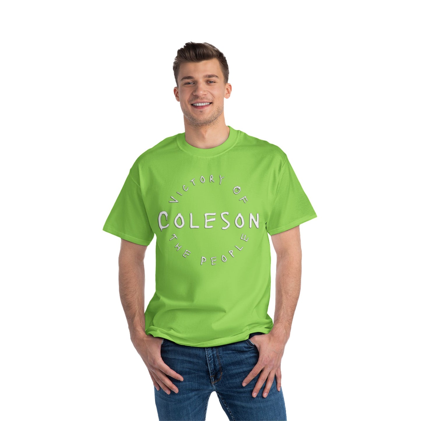 COLESON Victory Of The People T-shirt-Conscious Hip Hop, Music, Spiritual, Indy, Unisex Tee, Garment-Dyed Shirt, Vintage Style, Unique Gift, COLESON Merch