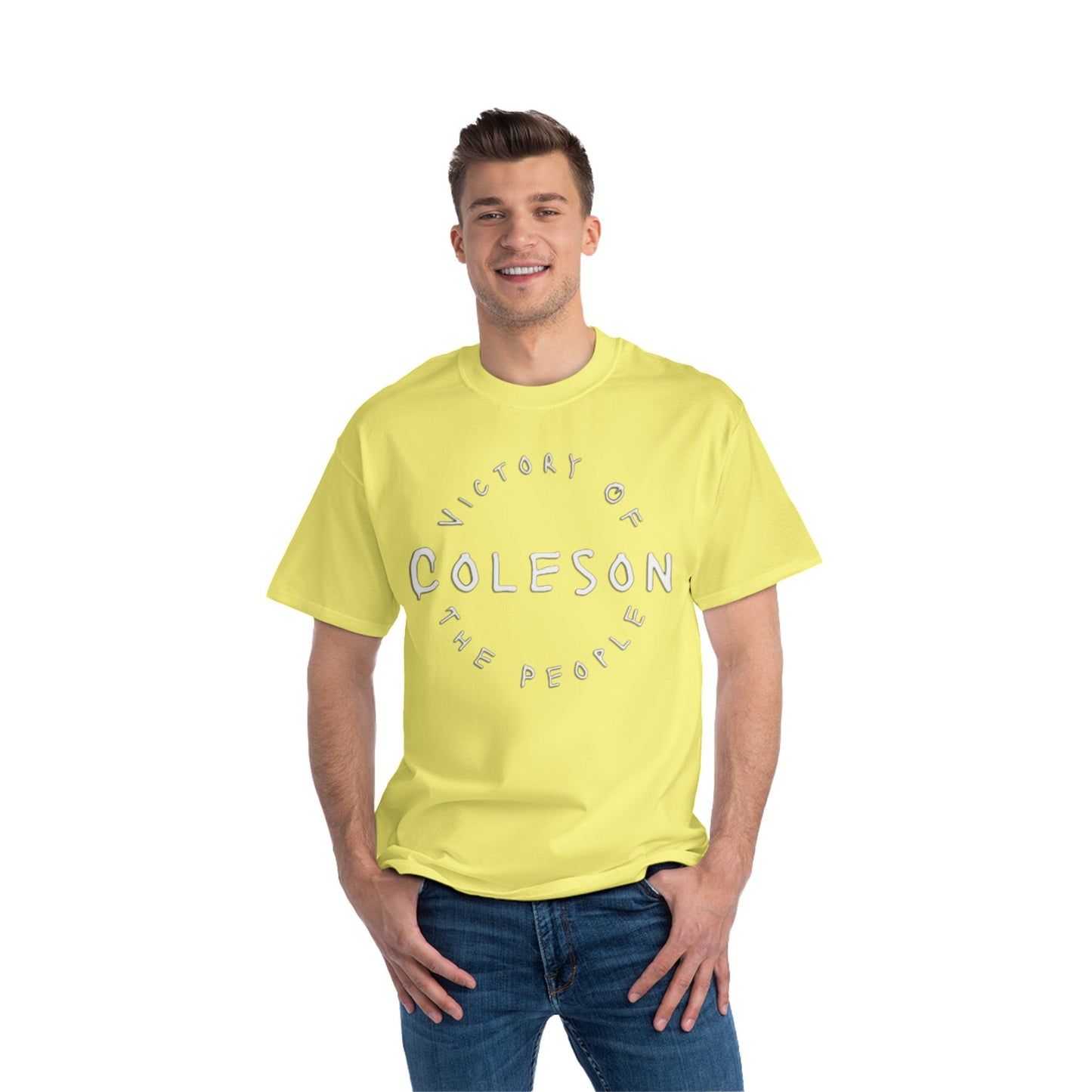 COLESON Victory Of The People T-shirt-Conscious Hip Hop, Music, Spiritual, Indy, Unisex Tee, Garment-Dyed Shirt, Vintage Style, Unique Gift, COLESON Merch