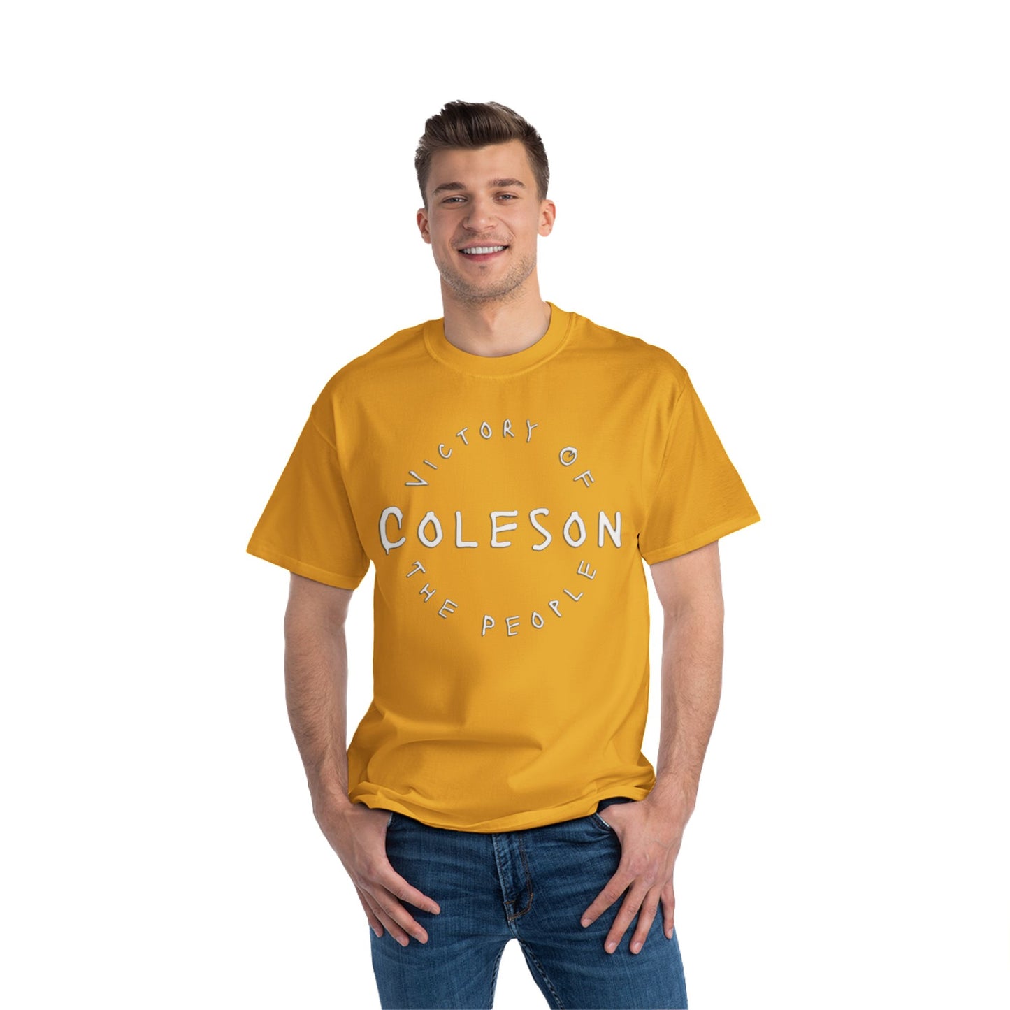 COLESON Victory Of The People T-shirt-Conscious Hip Hop, Music, Spiritual, Indy, Unisex Tee, Garment-Dyed Shirt, Vintage Style, Unique Gift, COLESON Merch
