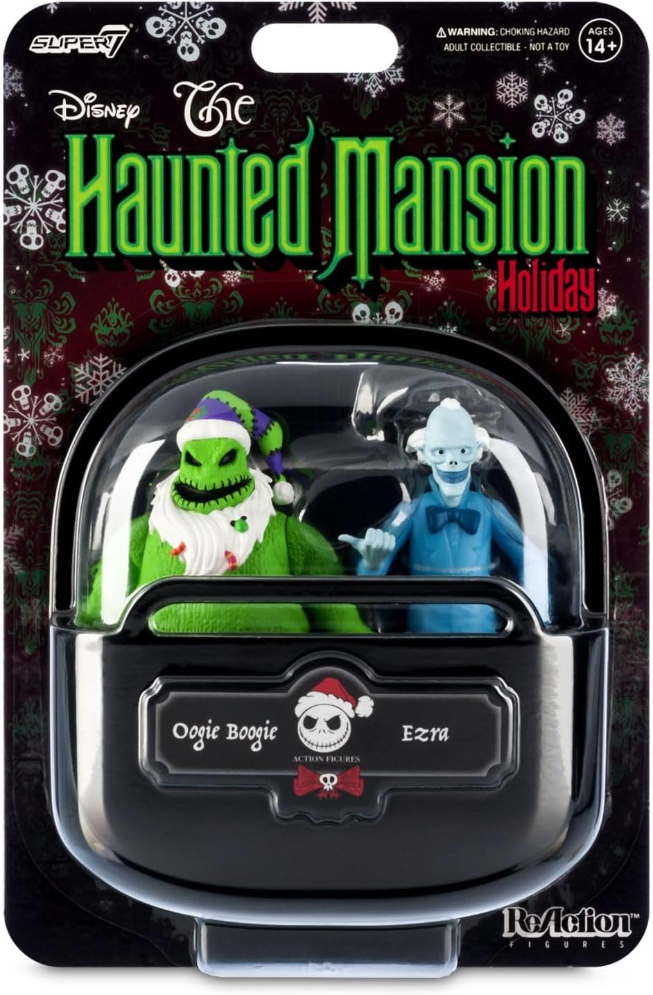 Disney Oogie Boogie and Ezra Action Figure Collector Set – Haunted Mansion Holiday