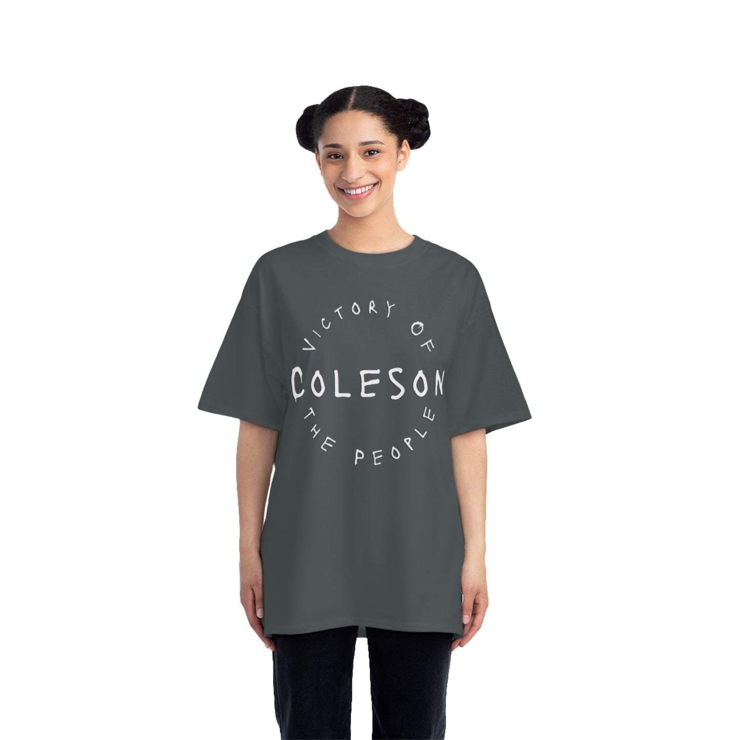 COLESON Victory Of The People T-shirt-Conscious Hip Hop, Music, Spiritual, Indy, Unisex Tee, Garment-Dyed Shirt, Vintage Style, Unique Gift, COLESON Merch