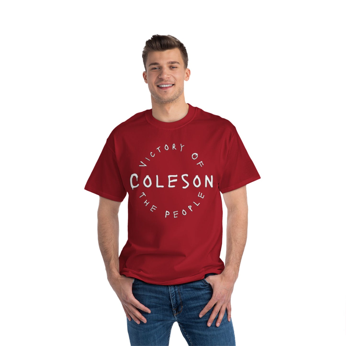 COLESON Victory Of The People T-shirt-Conscious Hip Hop, Music, Spiritual, Indy, Unisex Tee, Garment-Dyed Shirt, Vintage Style, Unique Gift, COLESON Merch