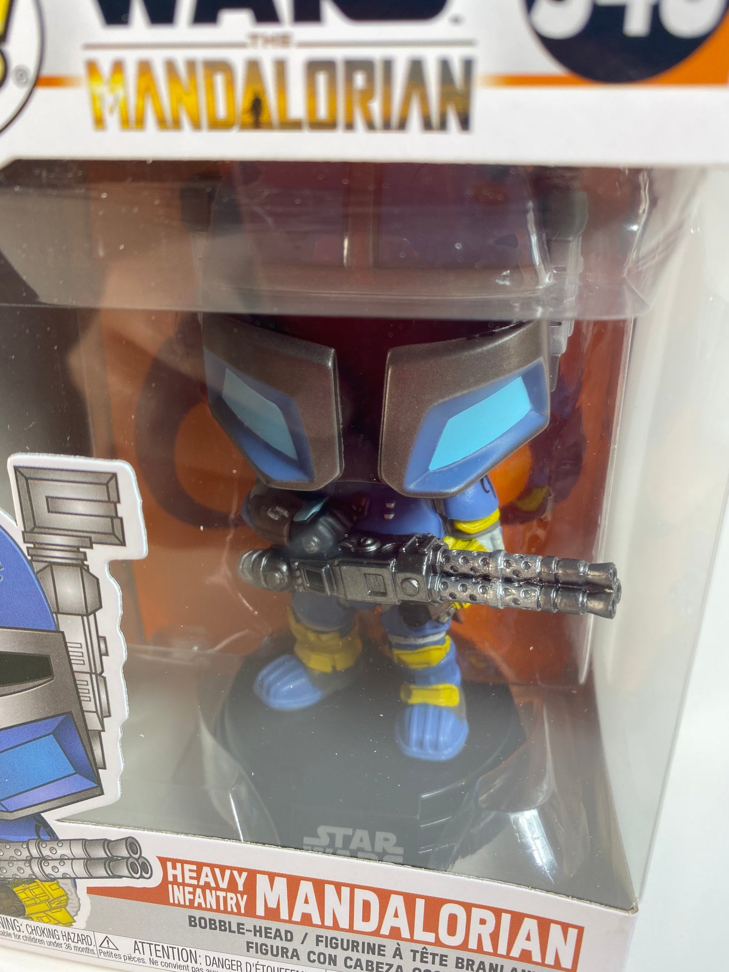 Funko Pop! - Star Wars The Mandalorian - Heavy Infantry Mandalorian (#348)