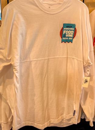 2023 Epcot Food And Wine Festival Spaceship Earth Disney Spirit Jersey Shirt XS-XXL