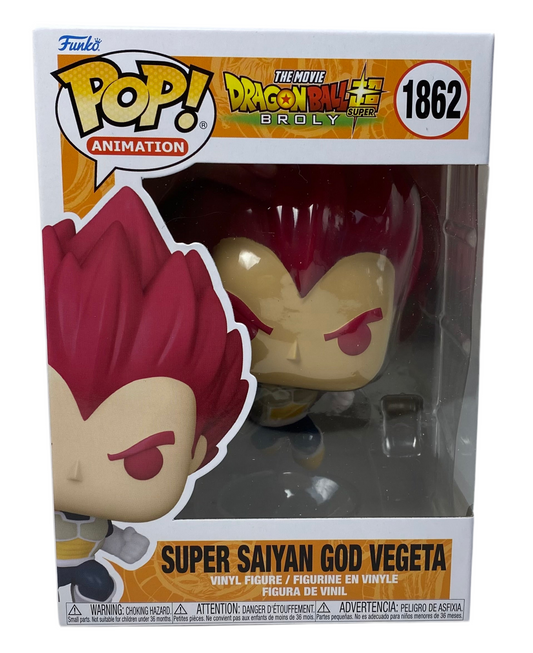 Funko Pop! - Dragon Ball Super : Broly - Super Saiyan God Vegeta (#1862)
