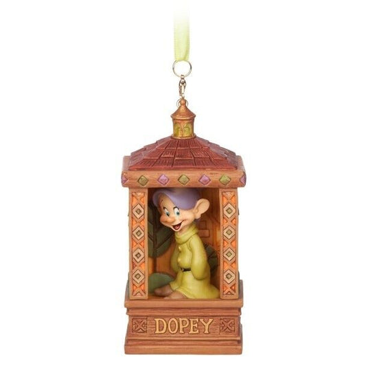 Disney Dopey Light-Up Magic Sketchbook Christmas Ornament Snow White & Dwarfs