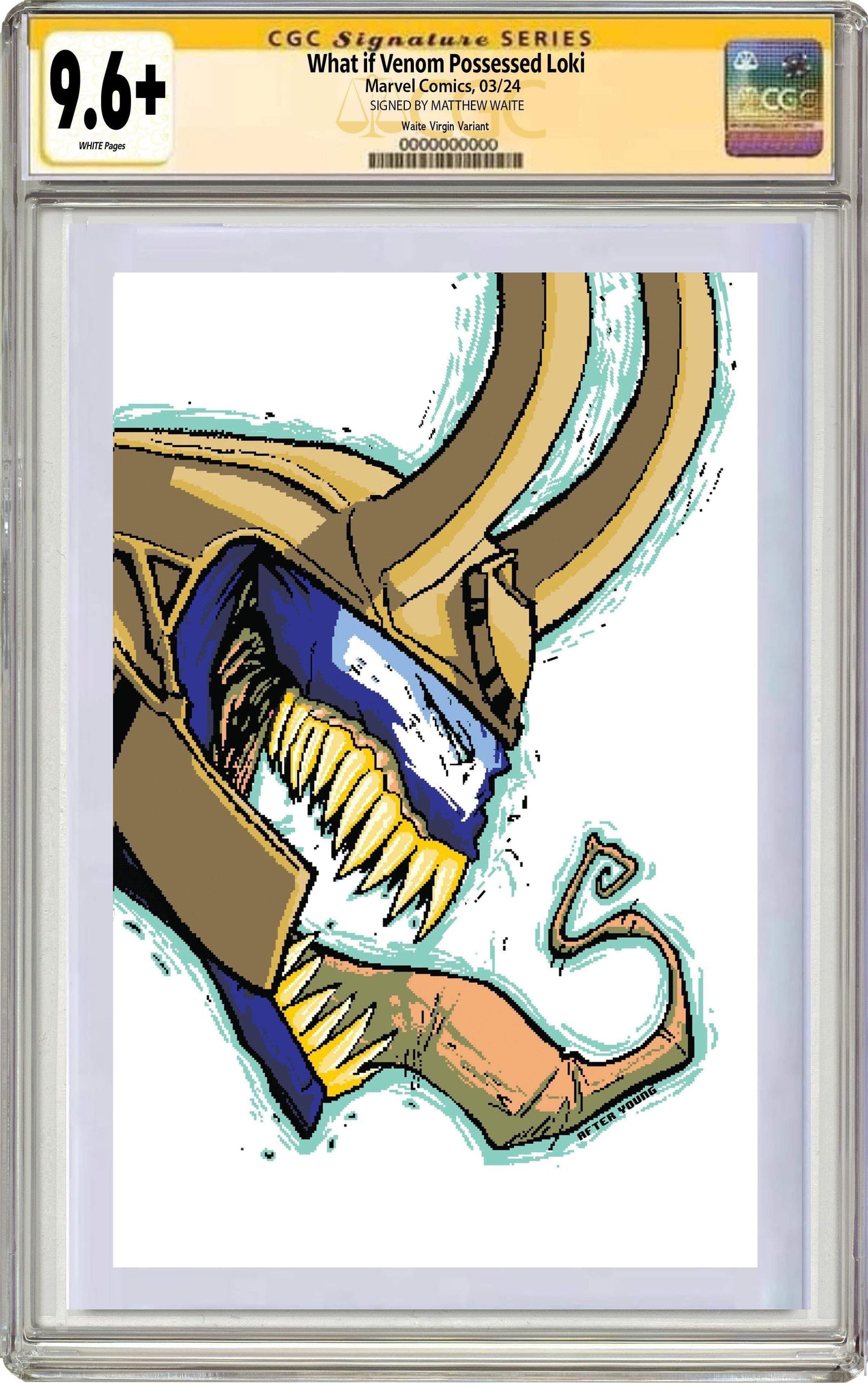 WHAT IF VENOM #1 | Matthew Waite Skottie Young Homage Variant