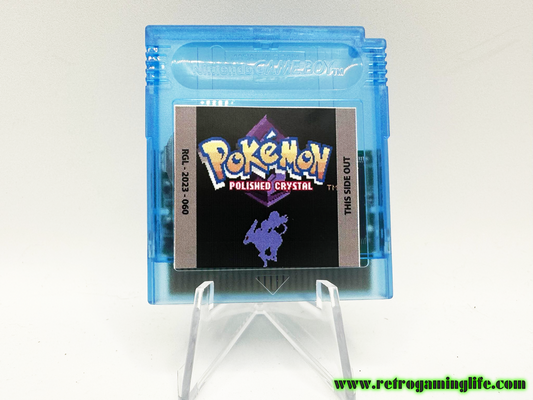 Pokemon Polished Crystal v3.1.1 Gameboy Color Video Game