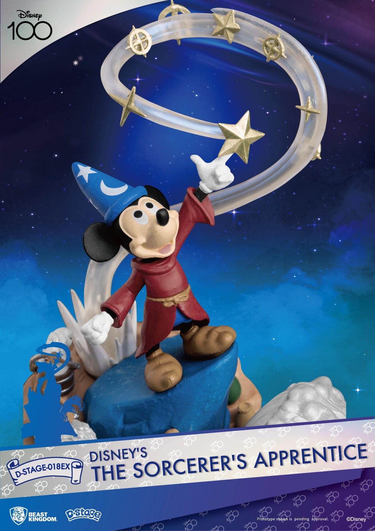 Sorcerer's Apprentice D-Stage-018ex 6in Statue - Exclusive