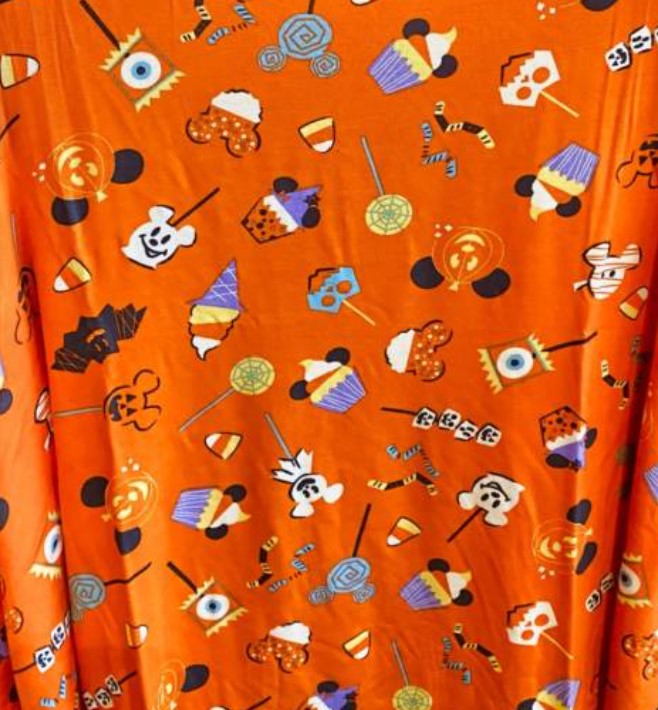 Disney Parks Women's Halloween Snacks Short Sleeve Shirt
