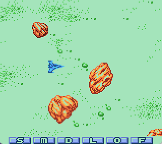 Gradius II DX – Game Boy Reproduction Cartridge