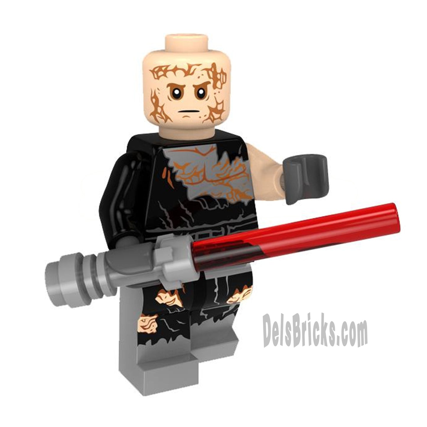 Anakin Skywalker Burned Vader Lego Minifigures