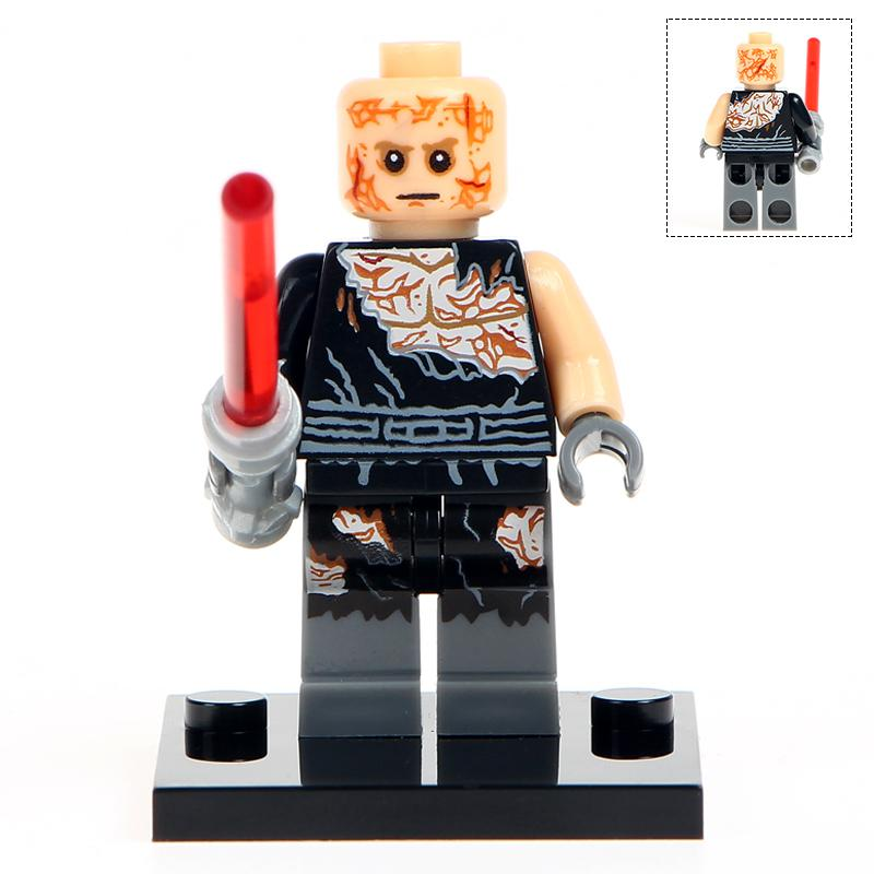 Anakin Skywalker Burned Vader Lego Minifigures