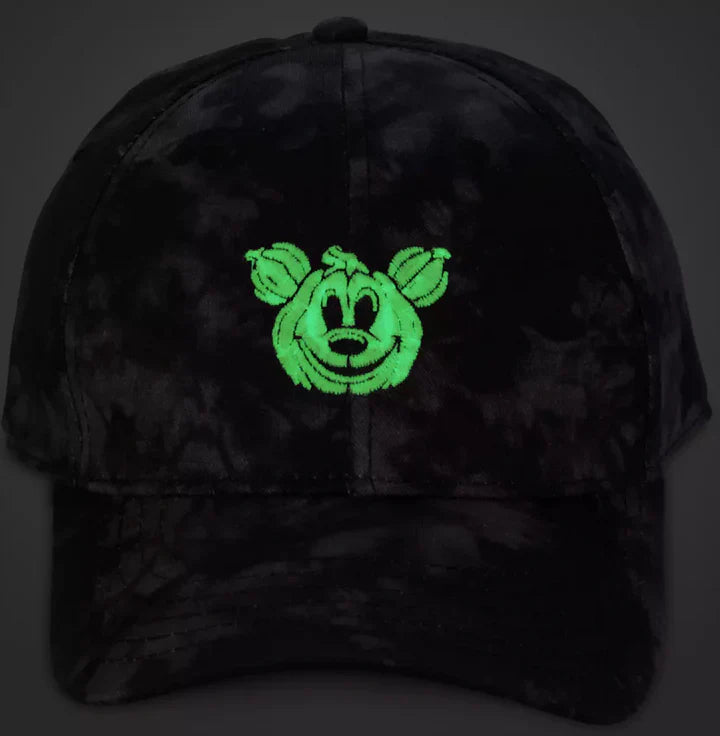 Disney Parks Halloween Mickey Jack-O-Lantern BOO To You Baseball Hat 2024