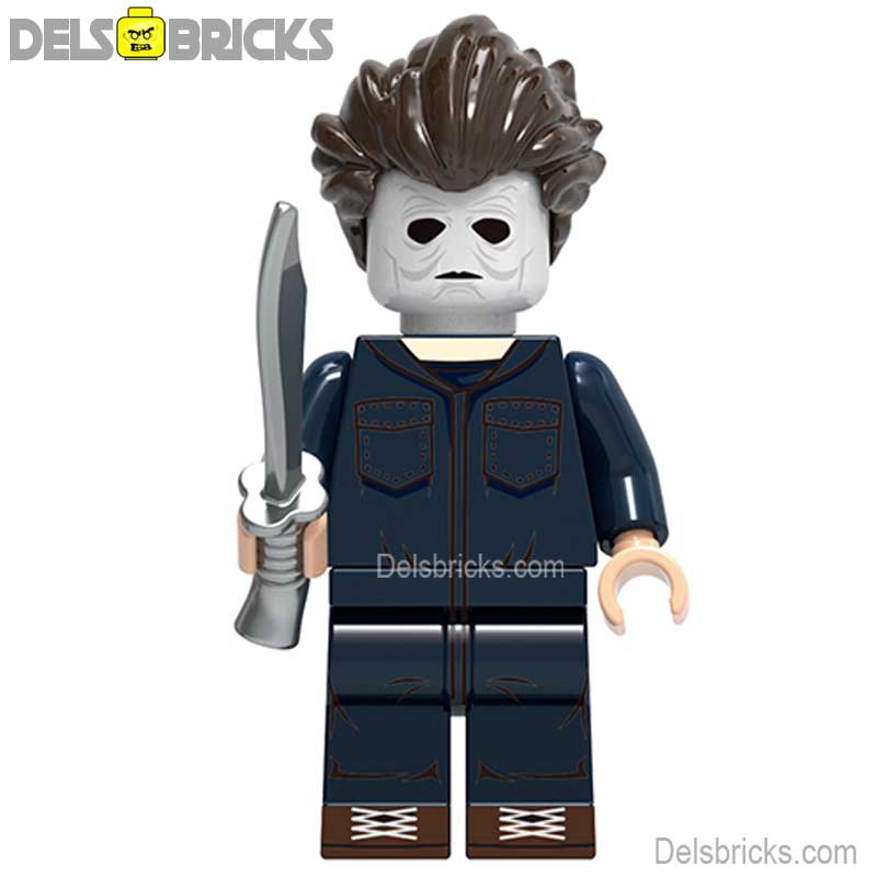 Michael Myers Halloween Lego Minifigures Custom Horror Toys New 1