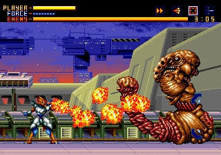Alien Soldier Repro Cart Sega Genesis Game