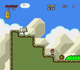 Super Mario World 64 Sega Genesis Game