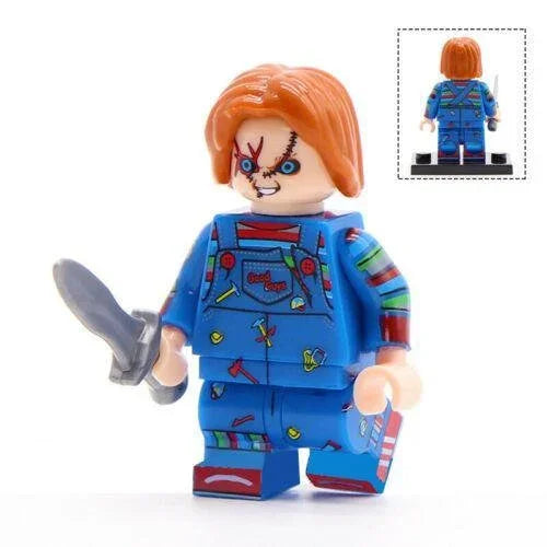 Chucky Child's Play Lego Minifigures Custom Horror Toys 1