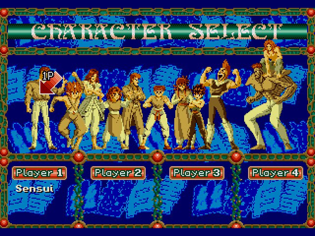 Yu Yu Hakusho Sunset Fighters English Sega Genesis Game Repro Cart