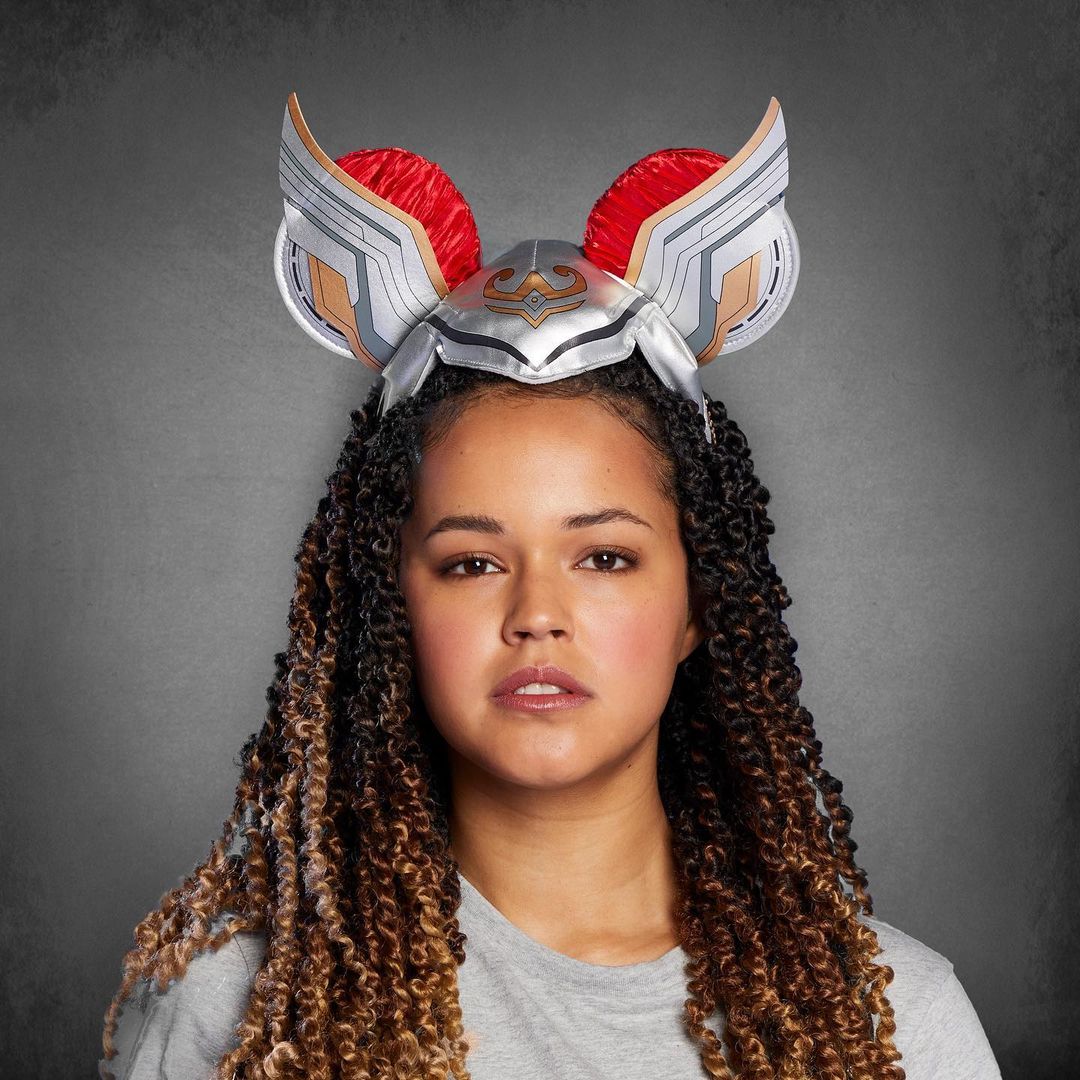 Disney Mickey Marvel Mighty Thor Ear Headband for Adults Thor Love and Thunder