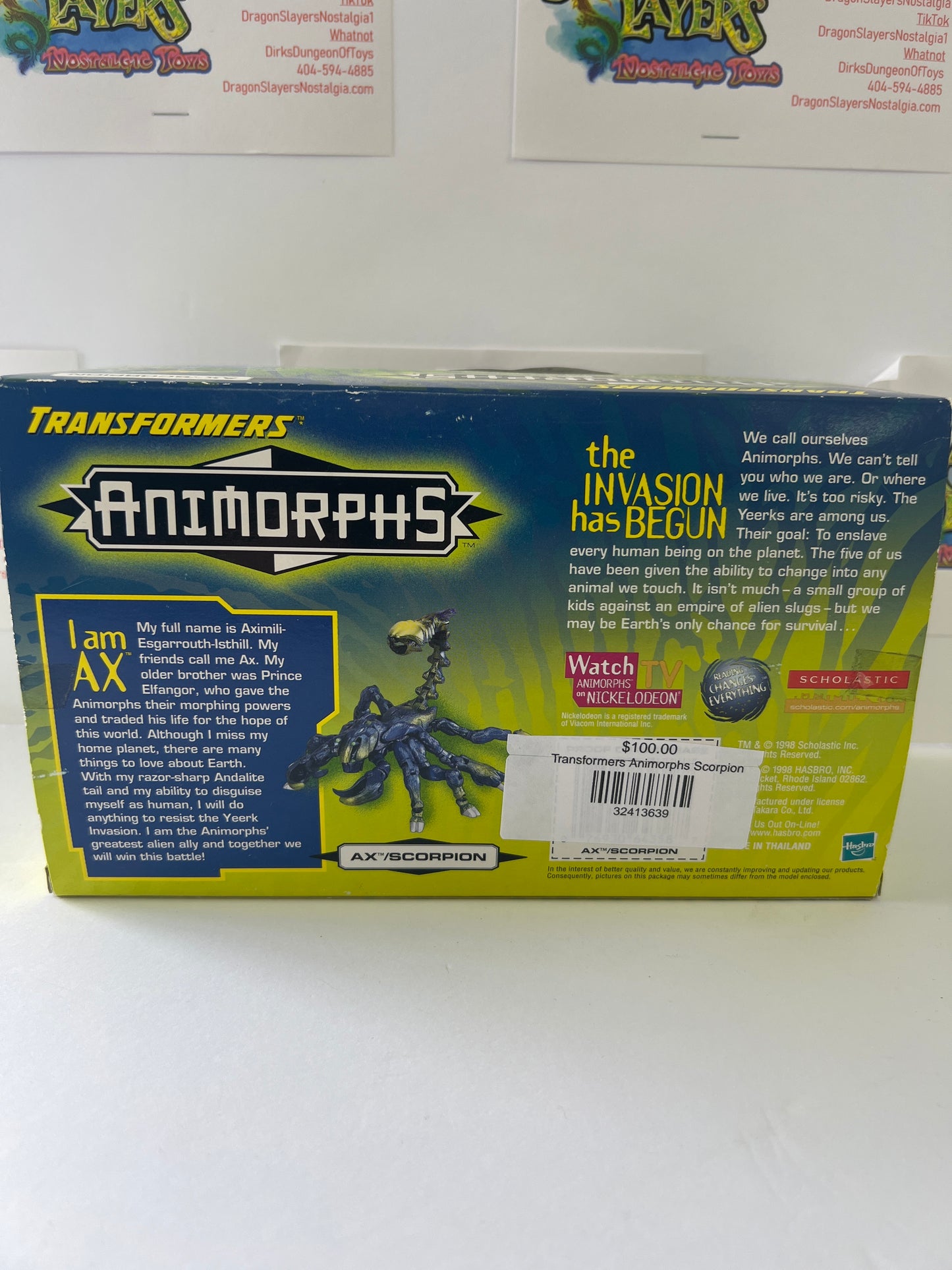 Transformers Animorphs Scorpion